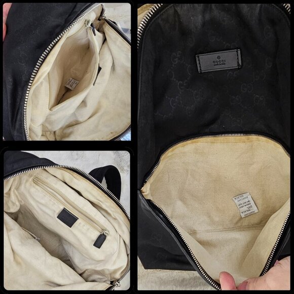 Gucci  Black Nylon backpack/rucksack - Picture 15 of 17